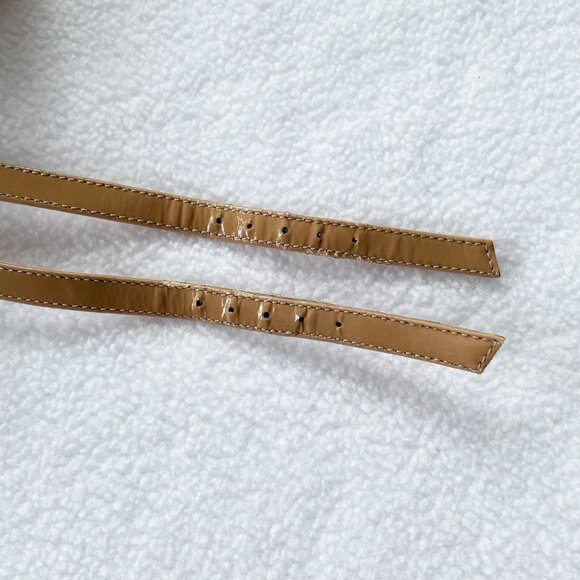 SOLD Stuart Weitzman Adobe Patent Nudist Disco size 9 - Picture 12 of 16